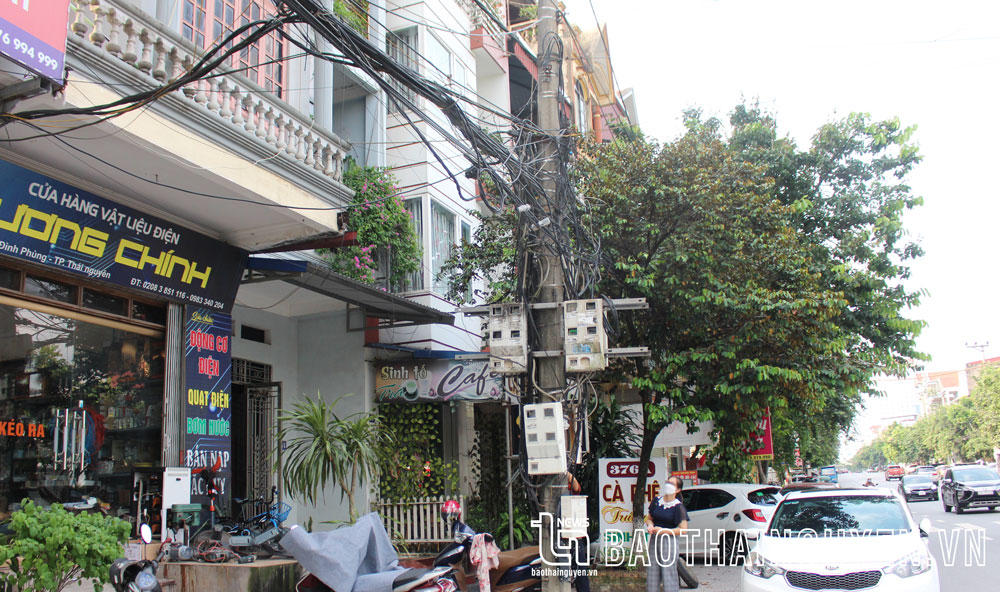 Tổ 14, phường Phan Đình Phùng, TP. Thái Nguyên, đã xảy ra nhiều vụ cháy, chập điện liên quan đến cáp viễn thông.