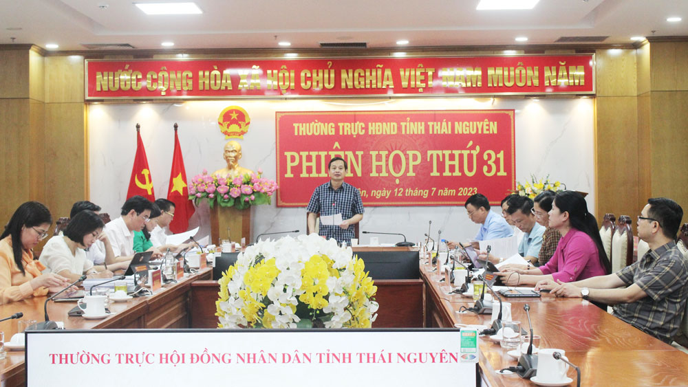 đồng chí Phạm Hoàng Sơn, Phó Bí thư Thường trực Tỉnh ủy, Chủ tịch HĐND tỉnh đã chủ trì phiên họp thứ 31 của Thường trực HĐND tỉnh.