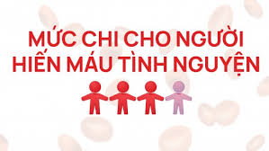 Mức chi hỗ trợ cho người hiến máu tình nguyện