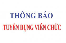 Thông báo tuyển dụng viên chức sự nghiệp giáo dục và đào tạo thành phố Phổ Yên, đợt 2 năm 2024