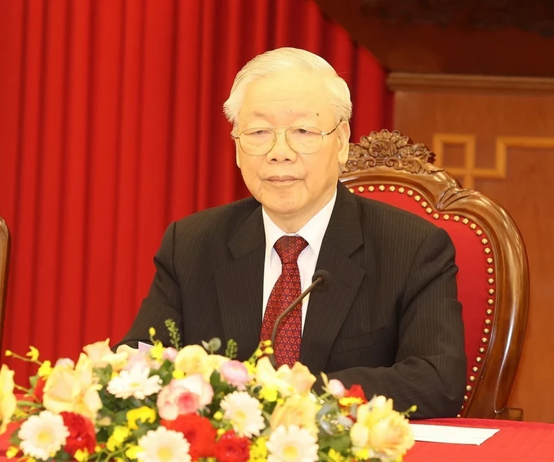 Party General Secretary Nguyen Phu Trong (Photo: VNA)