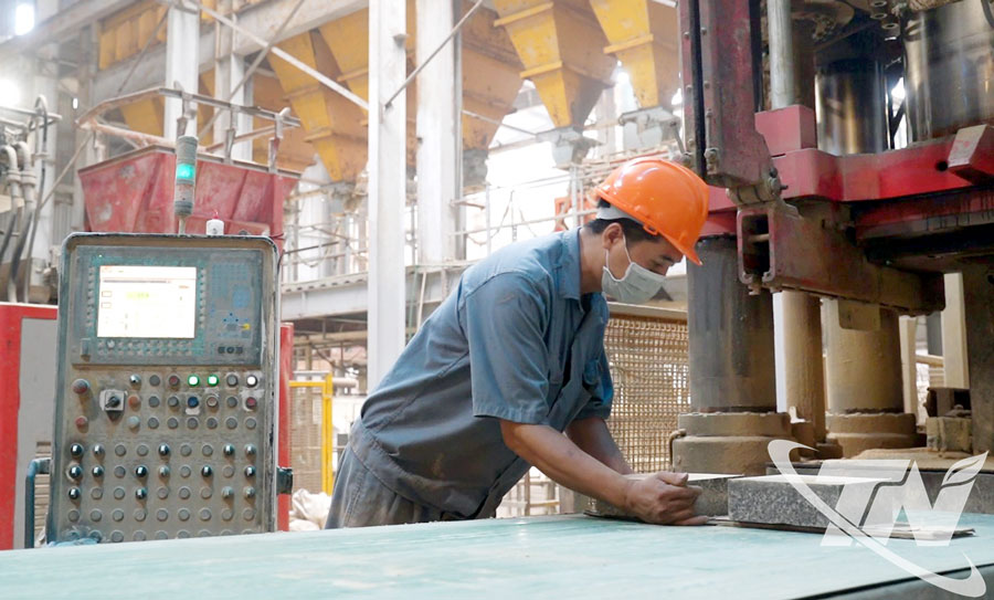 Công ty Cổ phần Tập đoàn Vật liệu chịu lửa Thái Nguyên hướng tới phát triển bền vững và “sản xuất xanh”.