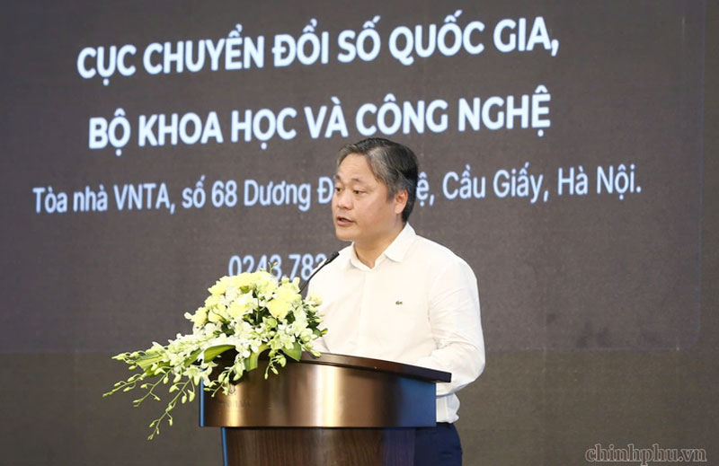 Ông Lê Anh Tuấn, Phó Cục trưởng Cục Chuyển đổi số quốc gia (Bộ KH&CN) - Ảnh: VGP/Thu Giang