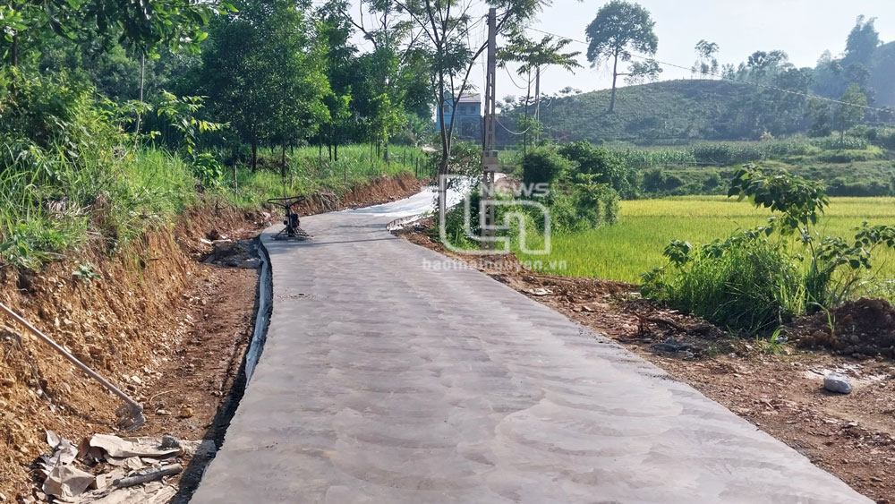 Xã Yên Trạch (Phú Lương) nâng cấp đường giao thông tới vùng đồng bào DTTS.
