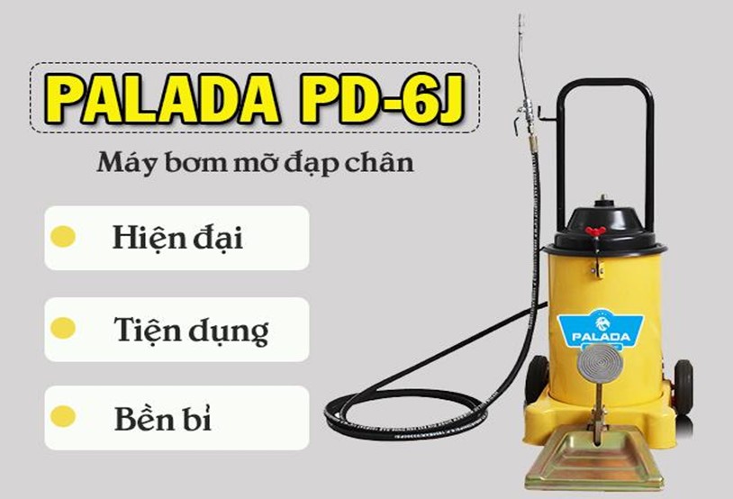 Model máy bơm mỡ Palada PD-6J