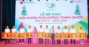 Thái Nguyên xếp thứ 9/63 tỉnh, thành phố tại Hội khoẻ Phù Đổng toàn quốc lần thứ X