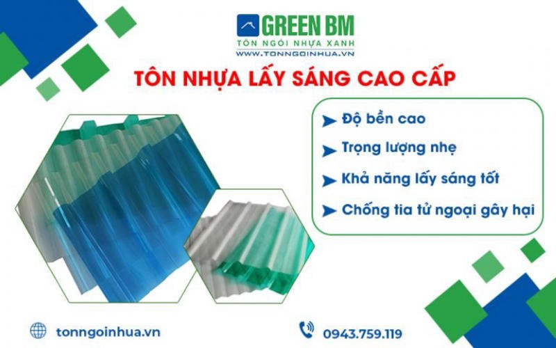 Đơn vị tiên phong trong công nghệ sản xuất tấm lợp Composite đặc ruột tại Việt Nam