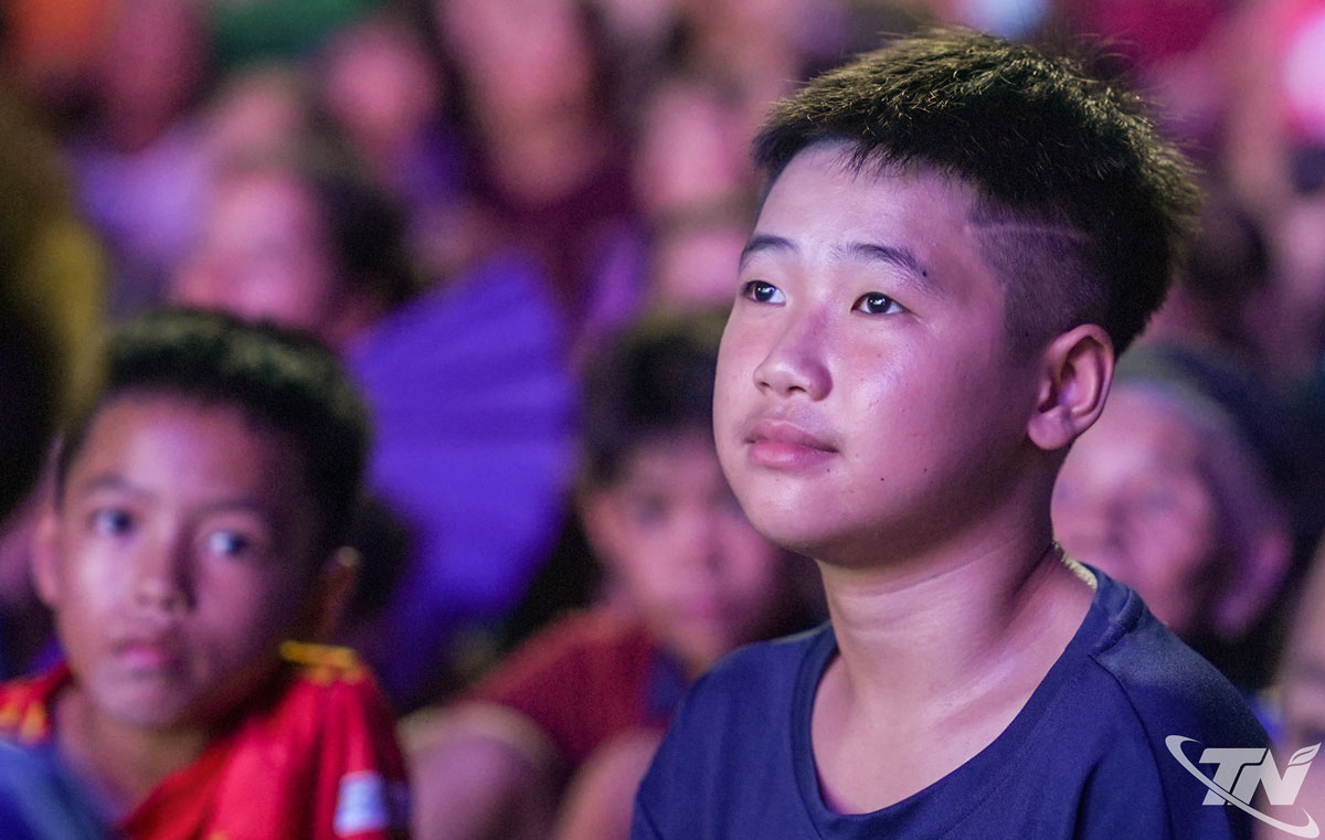 Có khá nhiều khán giải nhí tham dự Chương trình.