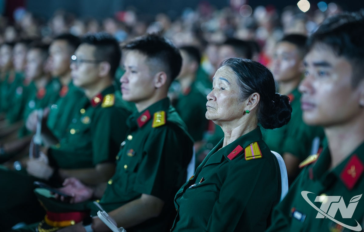 Một đại biểu là cựu chiến binh tham dự Chương trình.