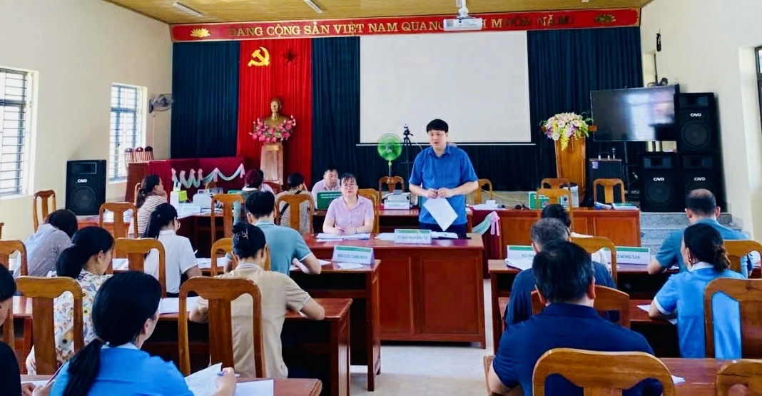 Phiên giao dịch tại xã Chợ Đồn 