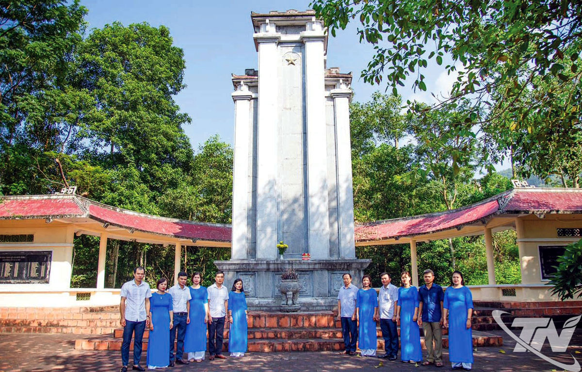 Di tích lịch sử địa điểm thành lập Đội Cứu quốc quân II. nguồn: baothainguyen.vn
