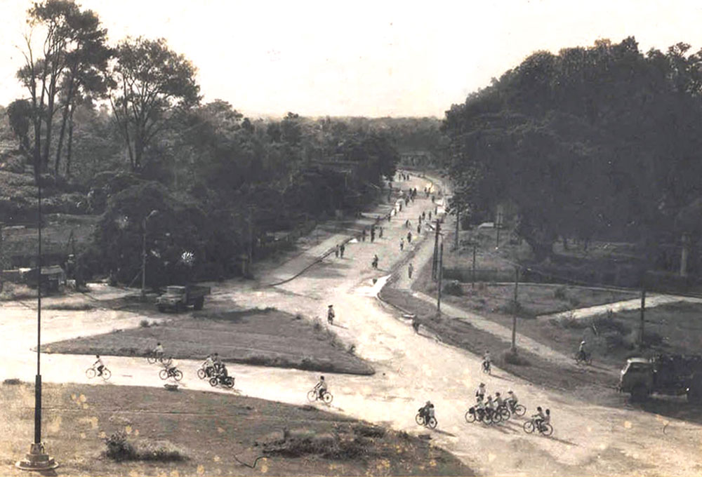 Đường tròn Thái Nguyên. Ảnh: Triệu Doanh