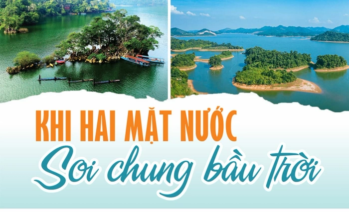 Khi hai mặt nước soi chung bầu trời