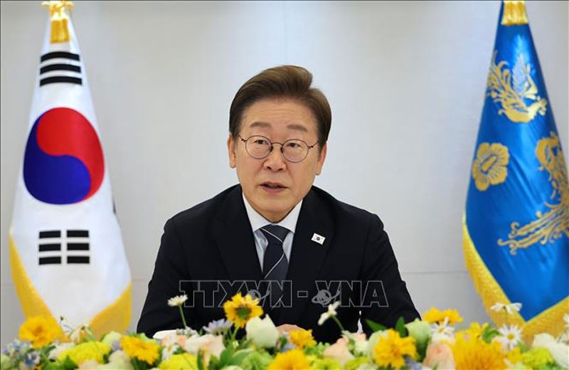 Tổng thống Hàn Quốc Lee Jae Myung. Ảnh: Yonhap/TTXVN 