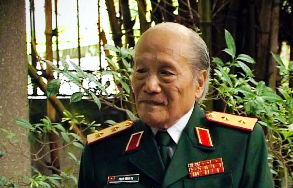 Trung tướng Phạm Hồng Cư.