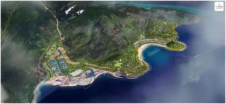 Phối cảnh Khu đô thị nghỉ dưỡng Làng Vân.