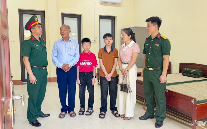 151 học sinh nhập học khóa đầu tiên tại Trường Thiếu sinh quân miền Bắc