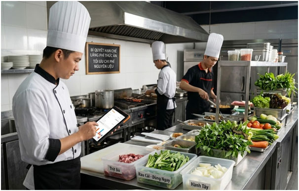 Nhà hàng tăng 25% tốc độ ra món.