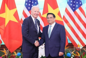 Tổng thống Mỹ Joe Biden hội kiến Thủ tướng Phạm Minh Chính