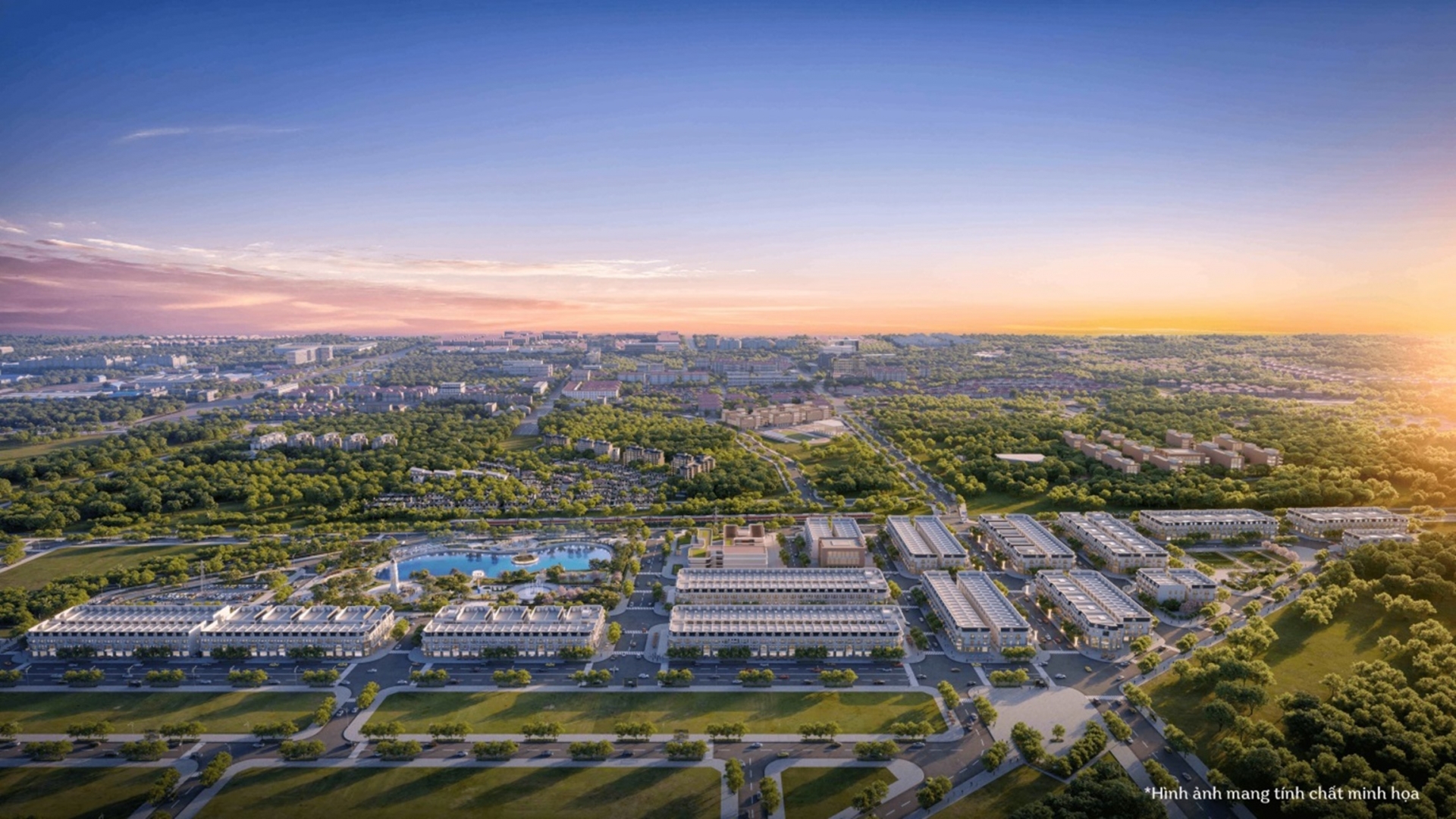Khu đô thị xanh năng động Tấn Đức Central Park đầu tiên tại Phổ Yên