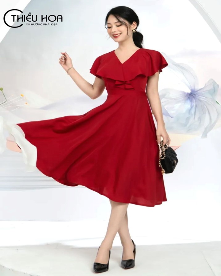 SHOPPRO - Đầm Suông Bigsize Đính Hạt Cườm Kiểu Đầm Dự Tiệc Trung Niên - Váy  Đầm Tuổi Trung Niên U50, U60 Dự Tiệc - Đầm Trung Niên 3112 365 - MixASale