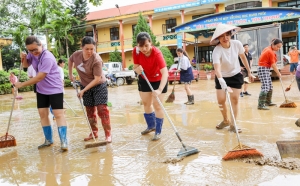 Thái Nguyên tập trung khắc phục hậu quả mưa lũ sau bão số 3