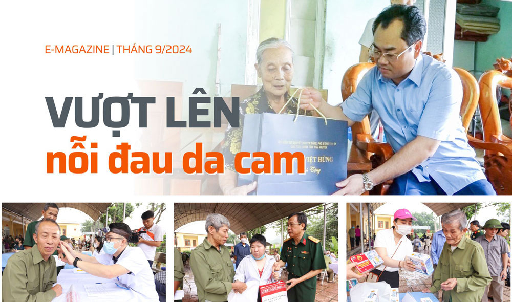 Vượt lên nỗi đau da cam