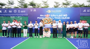 Ra mắt Câu lạc bộ Pickleball Thái Hưng