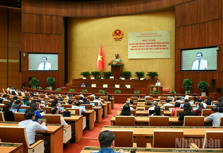 Quang cảnh hội nghị. (Ảnh: DUY LINH)