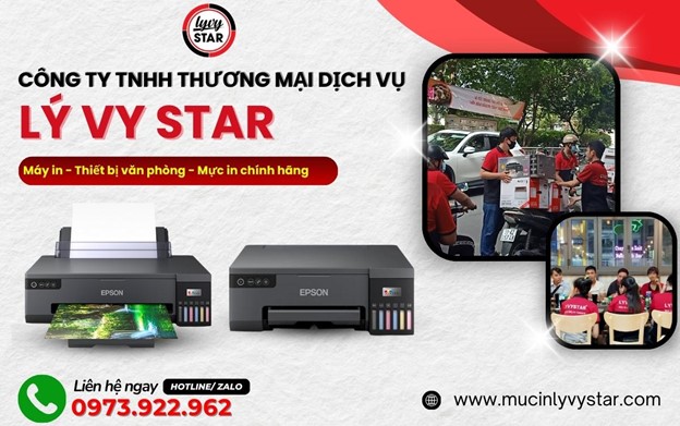 Máy in - Thiết bị văn phòng - Mực in chính hãng
