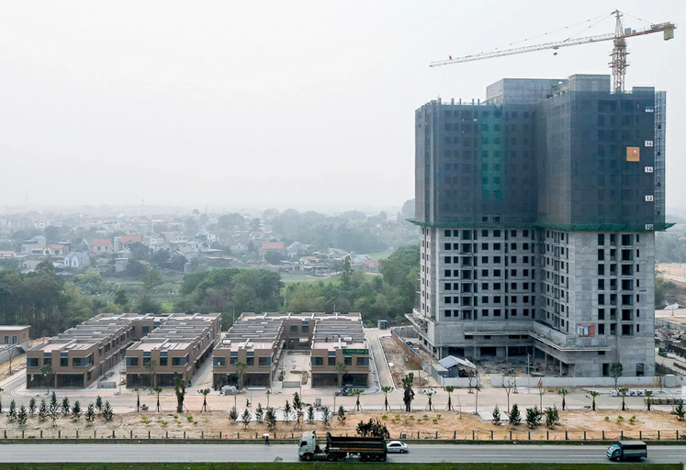 Dự án nhà ở xã hội Khu dân cư Đại Thắng (Homie City) tại phường Vạn Xuân mang đến cơ hội an cư cho khoảng 800 công nhân, người lao động thu nhập thấp. Ảnh T.L