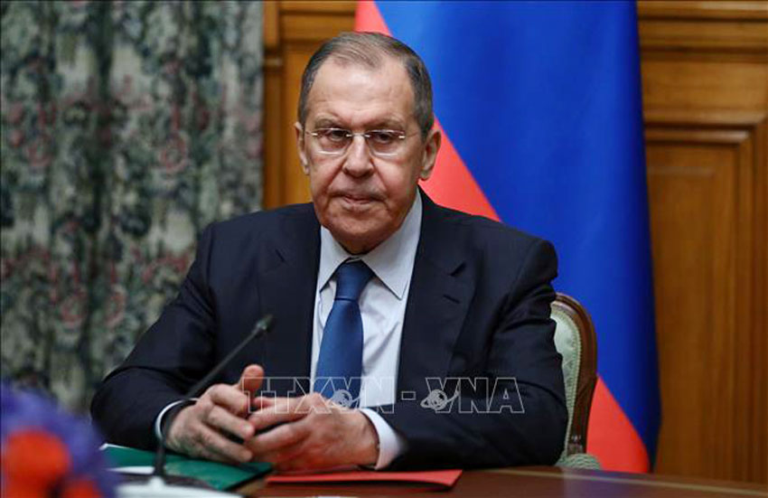 Ngoại trưởng Nga Sergei Lavrov. Ảnh: AFP/TTXVN