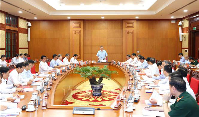 Tổng Bí thư Tô Lâm chủ trì cuộc họp Thường trực Ban Chỉ đạo Trung ương về phòng, chống tham nhũng, lãng phí, tiêu cực.