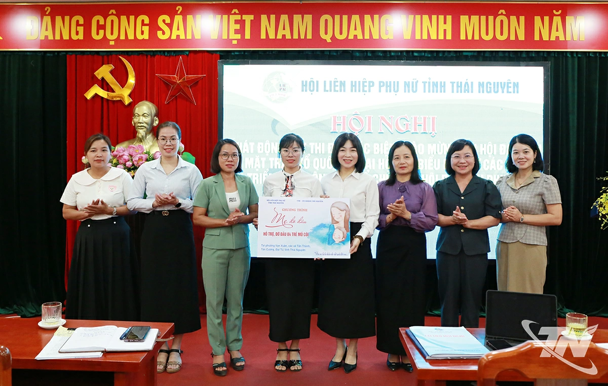 Tổ chức Tài chính vi mô Tình Thương (TYM – Chi nhánh Thái Nguyên), Hội Nữ doanh nhân nhận đỡ đầu 4 trẻ mồ côi.