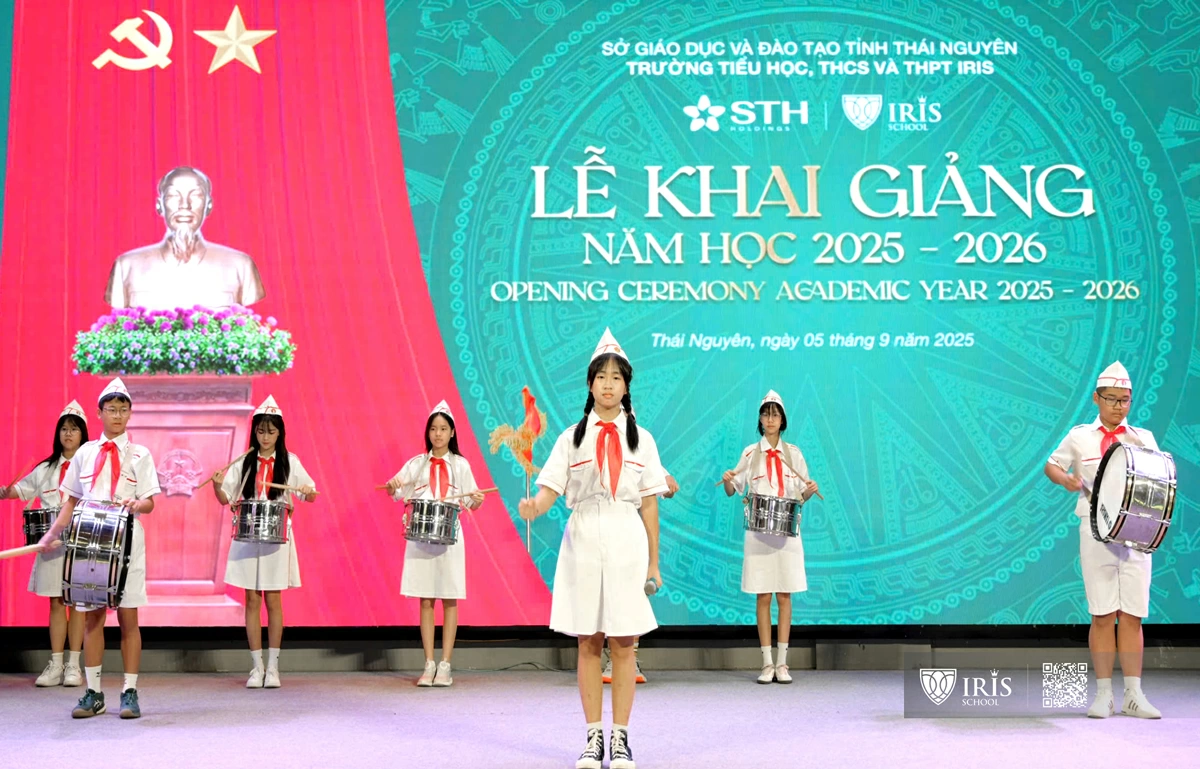 Trường Iris long trọng tổ chức Lễ khai giảng năm học mới 2025 – 2026.
