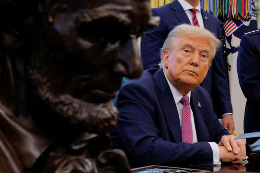 Tổng thống Mỹ Donald Trump - Ảnh: Reuters