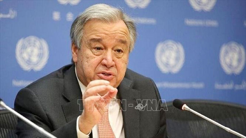 Tổng thư ký Liên hợp quốc António Guterres.