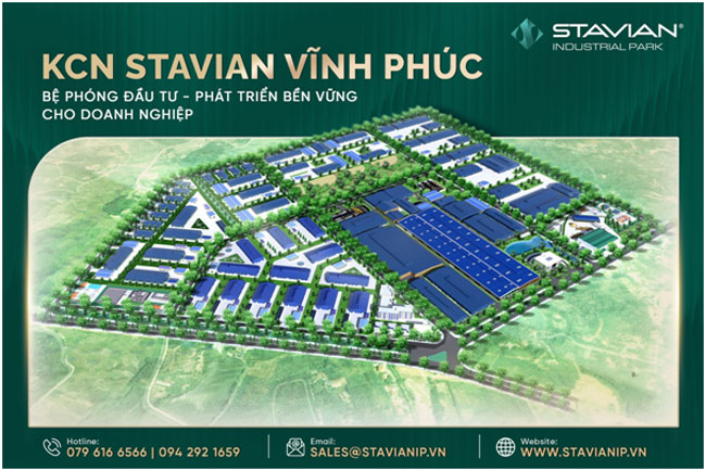 Khu công nghiệp Stavian Vĩnh Phúc.