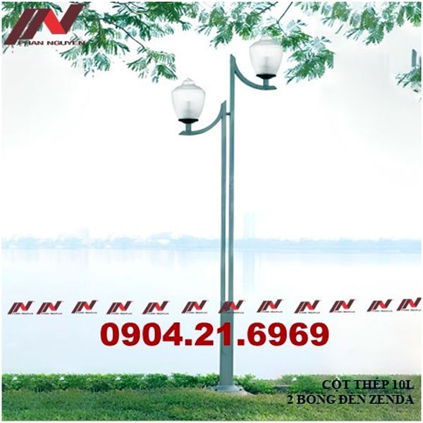 Cột đèn sân vườn Phan Nguyễn chất lượng vượt trội.