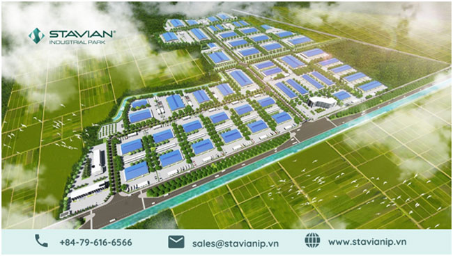 Cụm công nghiệp Stavian Hưng Yên.