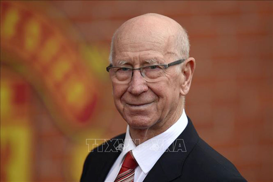 Ông Bobby Charlton. Ảnh tư liệu: AFP/TTXVN