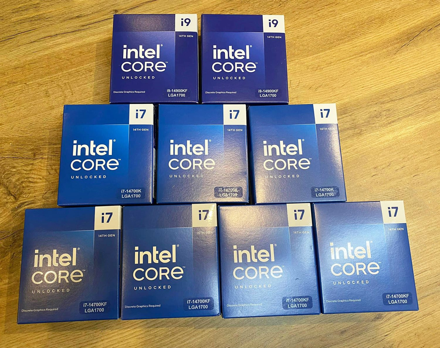 Các bộ xử lý Intel Core i9, i7 và i5 thế hệ 14 đã có mặt tại thị trường Việt Nam.
