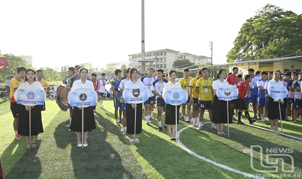 Các đội tuyển tham gia Vòng loại khu vực 1 Giải bóng đá 7 người - Giải thể thao sinh viên Việt Nam VUG lần thứ X.