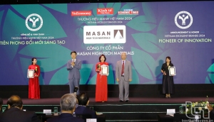 Masan High-Tech Materials: Top 10 thương hiệu tiên phong đổi mới sáng tạo Việt Nam 