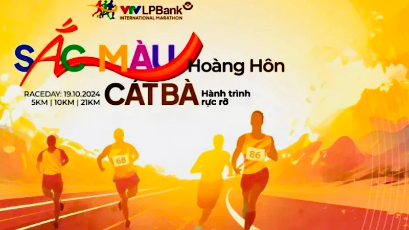 Khởi động Giải Marathon Quốc tế VTV LP Bank - “Sắc màu hoàng hôn Cát Bà 2024”