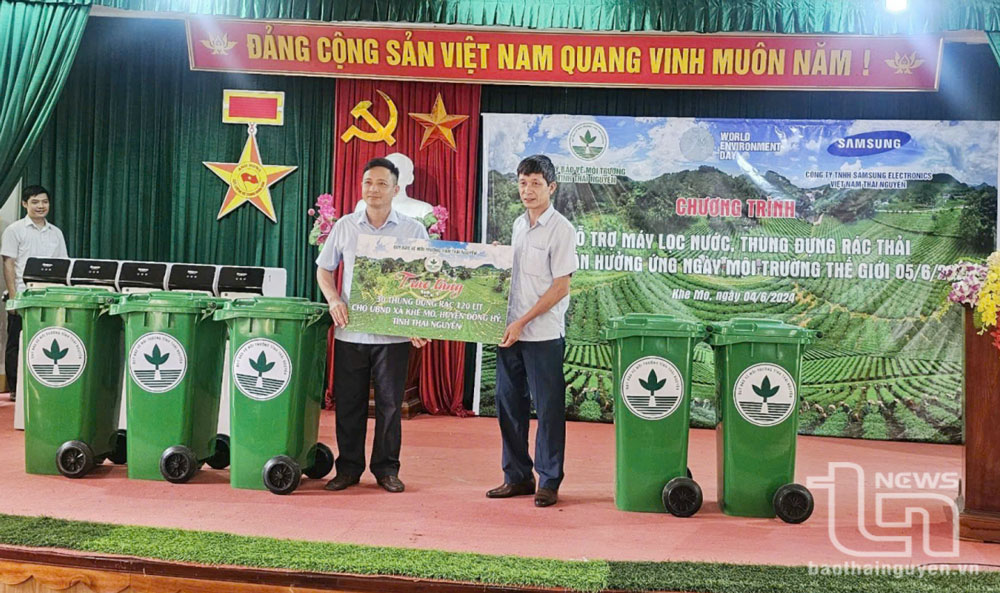 Những năm qua, Quỹ môi trường thuộc Sở Tài nguyên và Môi trường đã hỗ trợ phương tiện, thiết bị thu gom để các địa phương trên địa bàn tỉnh có điều kiện triển khai phân loại rác thải tại nguồn.