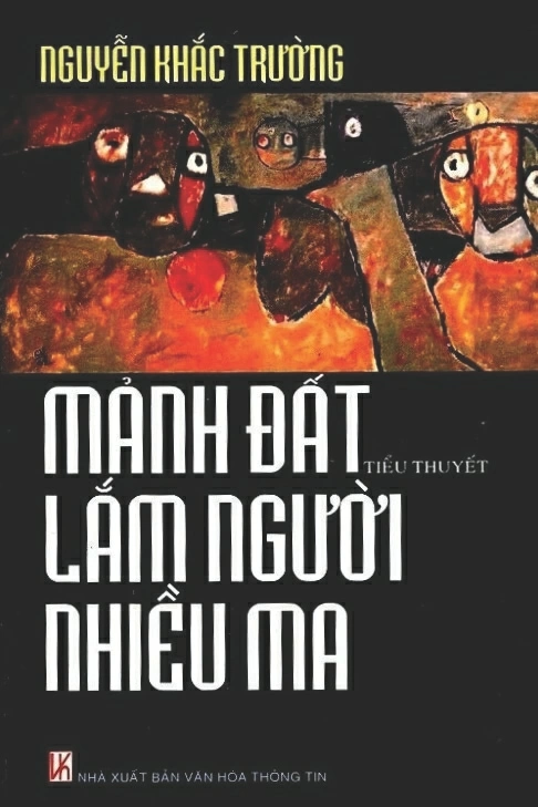 Bìa Tiểu thuyết Mảnh đất lắm người nhiều ma tái bản lần thứ 11.