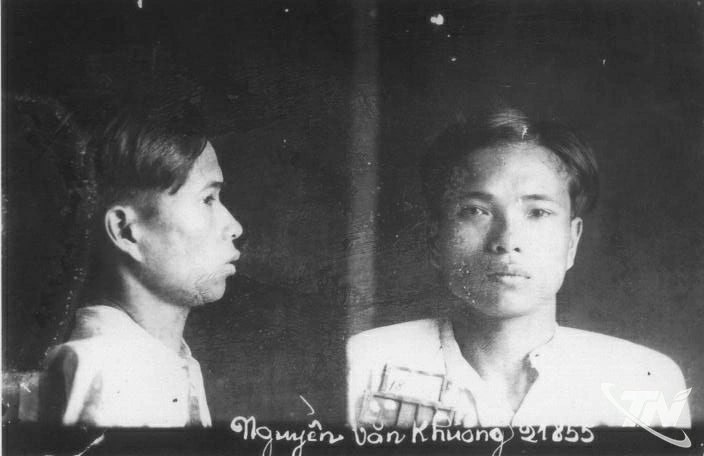 Đồng chí Song Hào khi bị thực dân Pháp bắt
giam trong nhà tù thực dân. Ảnh: TƯ LIỆU