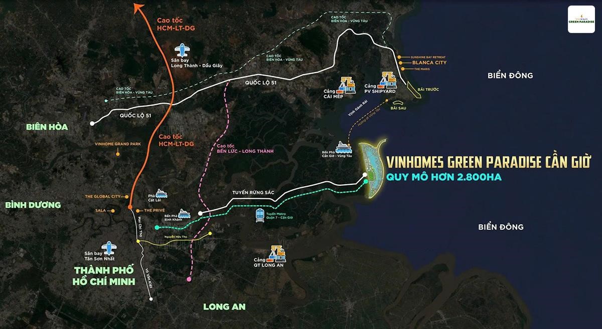 Vị trí hiếm có và không thể nhân bản của Vinhomes Cần Giờ