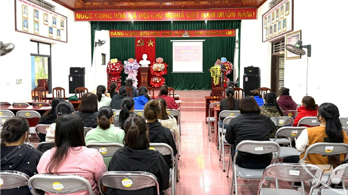 Các học viên tham gia kháo học